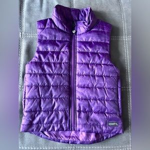 Kerrits Kids Winter Whinnies Quilted Vest - Size S Color: Raisin - Never Worn